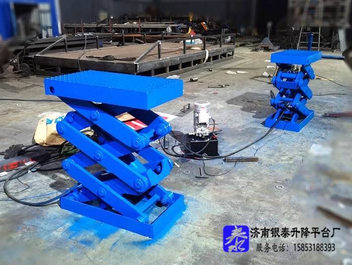 剪叉式升降平臺(tái)操作規(guī)程圖片