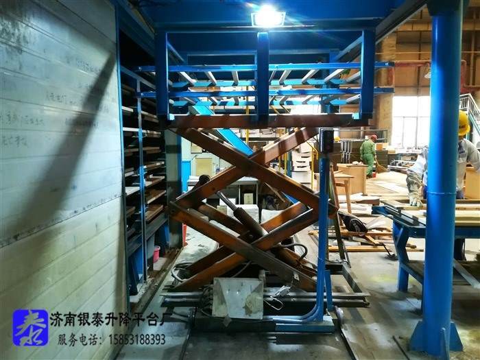 剪叉式升降機工作原理圖解