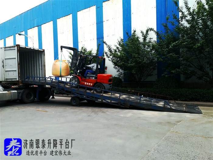 移動登車橋使用說明及注意事項圖片